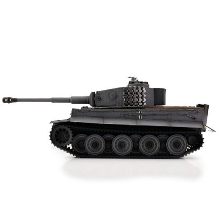 1/16 RC Tiger I Version tardive grise BB | Ventedemodelisme.fr