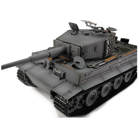 1/16 RC Tiger I Version tardive grise BB | Ventedemodelisme.fr
