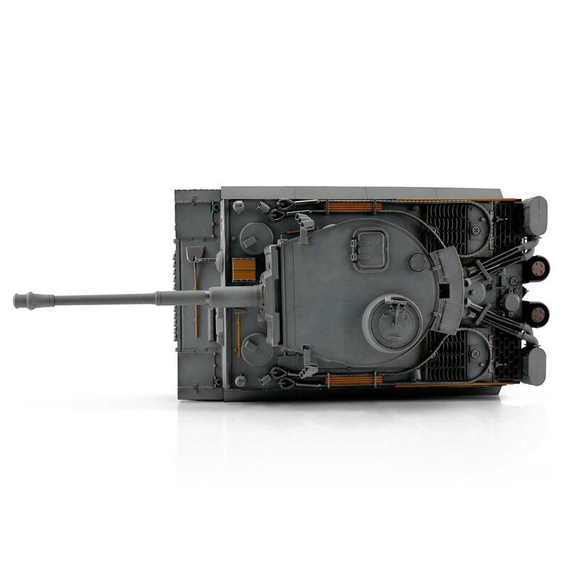 116 RC Tiger I première version gris BB (chenilles métalliques) | Ventedemodelisme.fr
