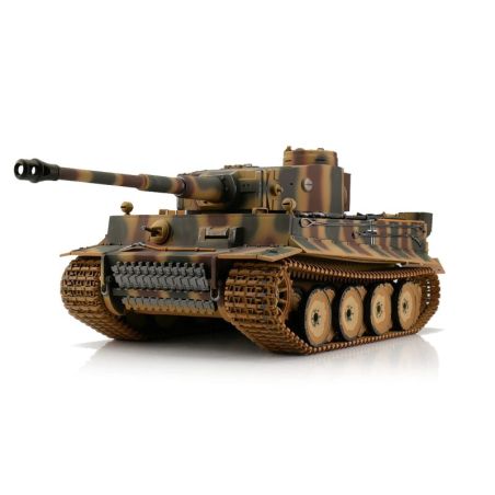 1/16 RC Tiger I Early Version camouflage BB (chenilles métalliques)