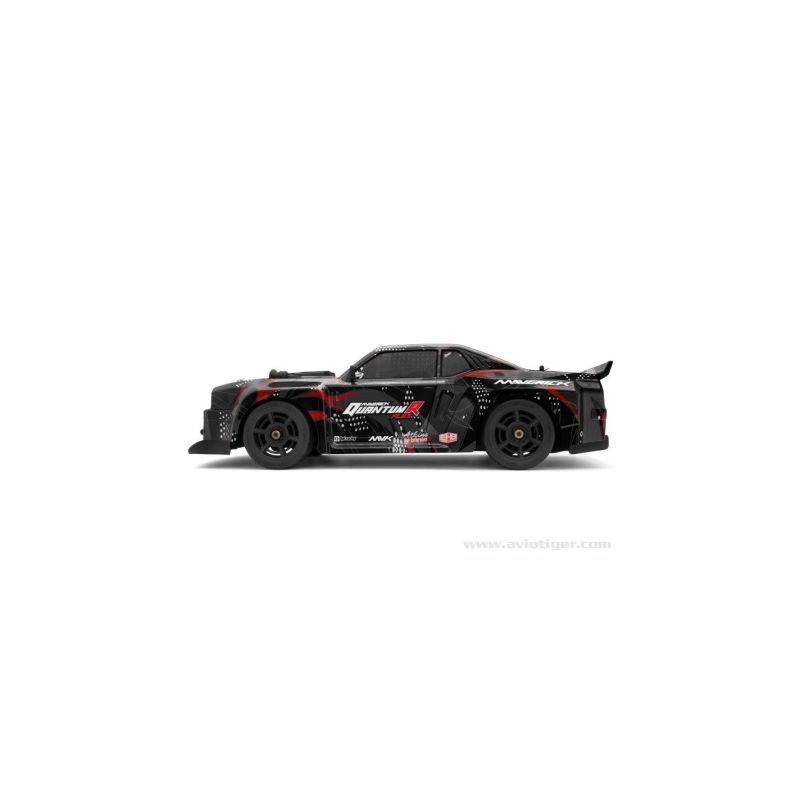 QUANTUM R FLUX 4S 4X4 "MUSCLE" NOIRE ROUGE | Ventedemodelisme.fr