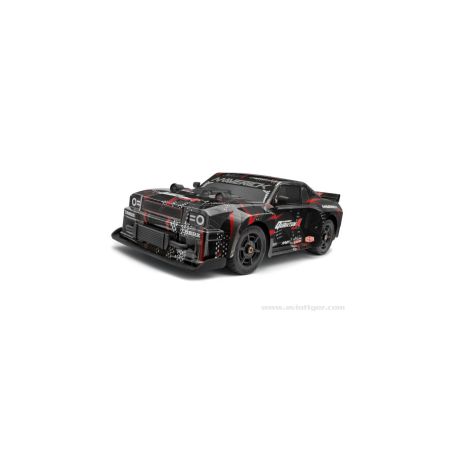 QUANTUM R FLUX 4S 4X4 "MUSCLE" NOIRE ROUGE | Ventedemodelisme.fr