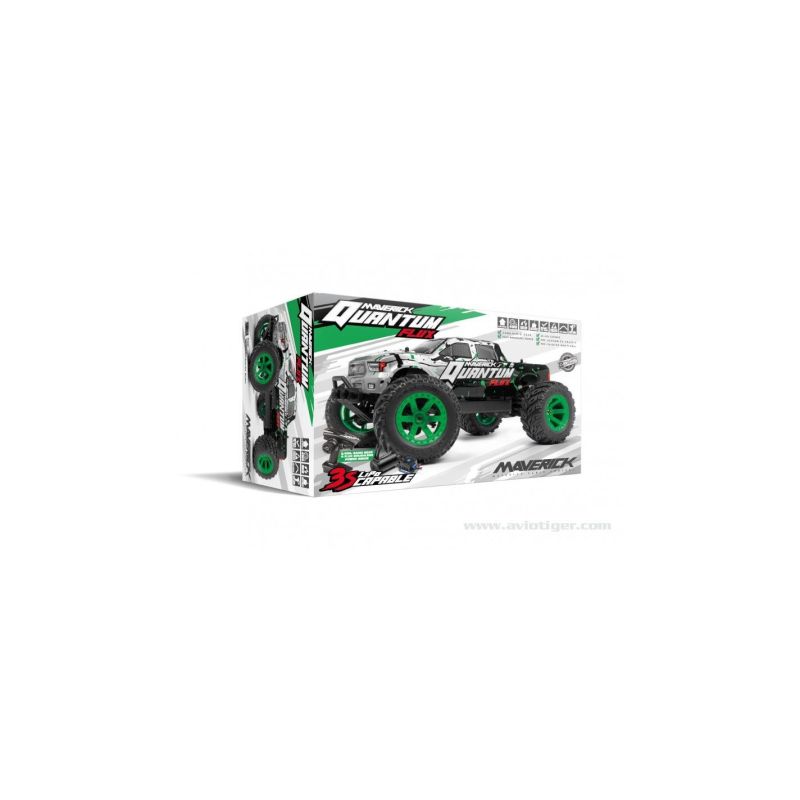 QUANTUM MT 1/10 4X4 FLUX ARGENT | Ventedemodelisme.fr