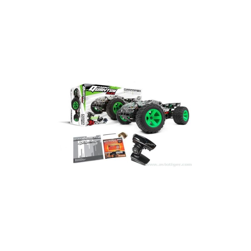 QUANTUM XT 1/10 4X4 FLUX ARGENT | Ventedemodelisme.fr