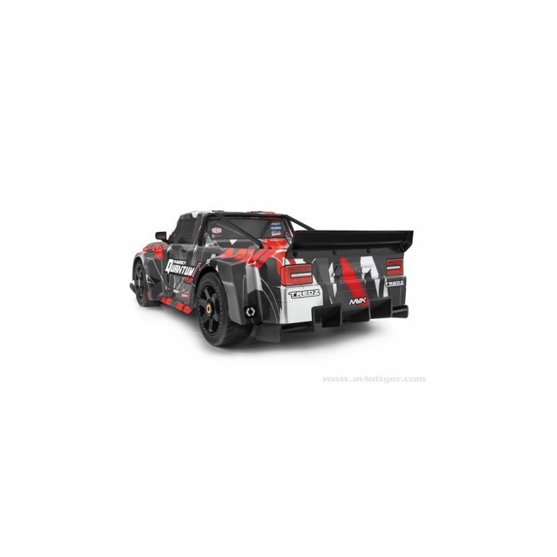 QUANTUM R FLUX 4S 4X4 GRIS ROUGE | Ventedemodelisme.fr