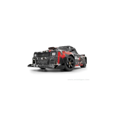 QUANTUM R FLUX 4S 4X4 GRIS ROUGE | Ventedemodelisme.fr