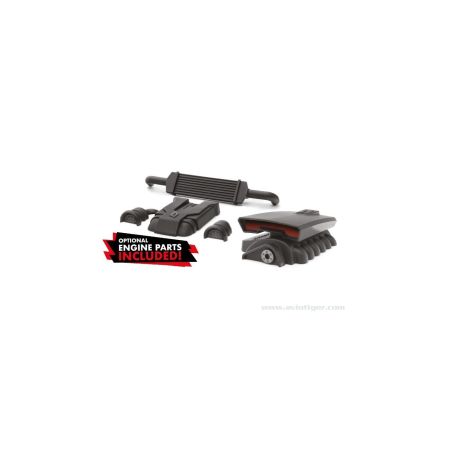 QUANTUM R FLUX 4S 4X4 GRIS ROUGE | Ventedemodelisme.fr