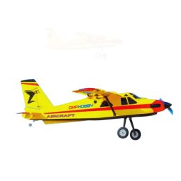Avion OMPHOBBY Bushmaster Rouge/Jaune env 1.66m PNP 2