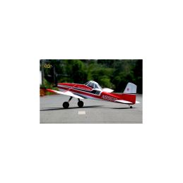 Avion VQ Model Cessna 188 Awagon 60-90 size EP-GP Red - White version ( Wingspan 2 meters)
