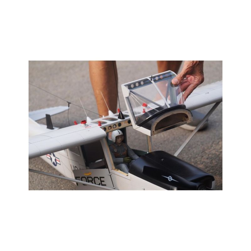 Avion VQ model L-19 Cessna Bird Dog Olive 1.70m