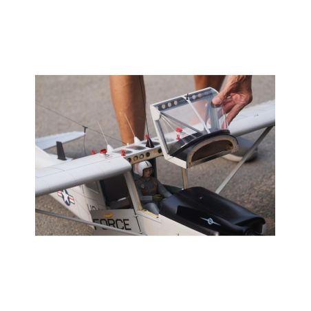Avion VQ model L-19 Cessna Bird Dog Olive 1.70m