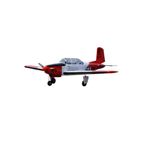 Avion VQ Model T-34 Turbo Mentor 46 size EP-GP version rouge et blanche