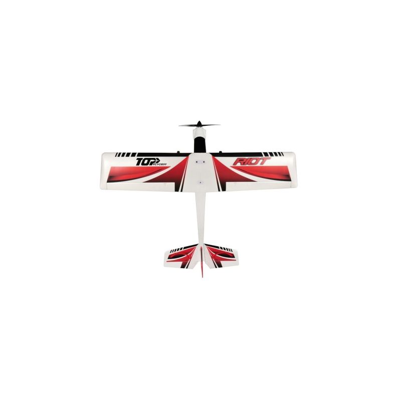 Avion Top Rc Hobby Riot rouge PNP env.1,40m