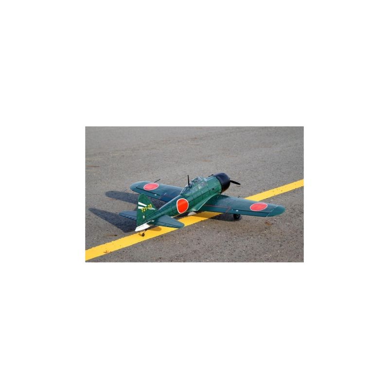 Avion VQ Model A6M5 Zero 1.58m version verte