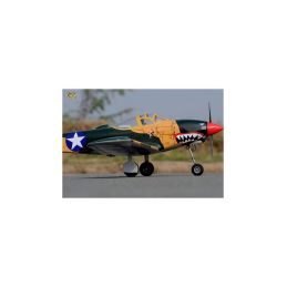 Avion VQ Model P-39 Airacobra 1.58m sumer camo 2