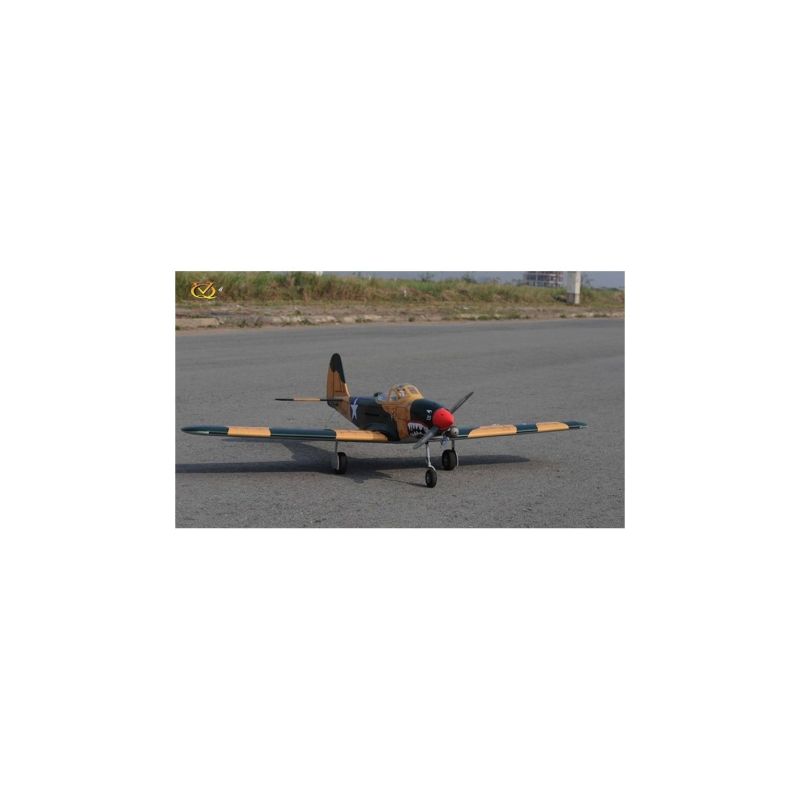 Avion VQ Model P-39 Airacobra 1.58m sumer camo