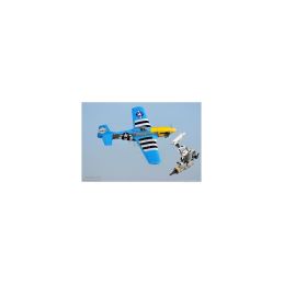 Avion VQ model P-51D Obsession env.1.52m + Saito FA-62B Moteur methanol 4 temps 2