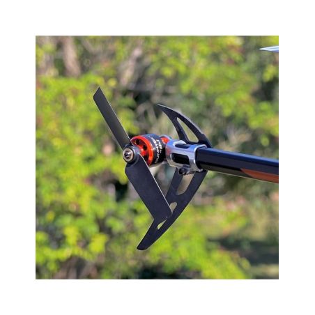 Hélicoptère OMPHobby Rouge M1 EVO RC Futaba SFHSS