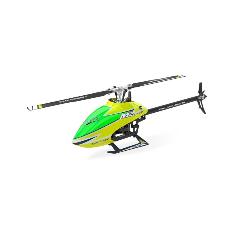 Hélicoptère OMPHobby Jaune/Vert M2 Explore BNF
