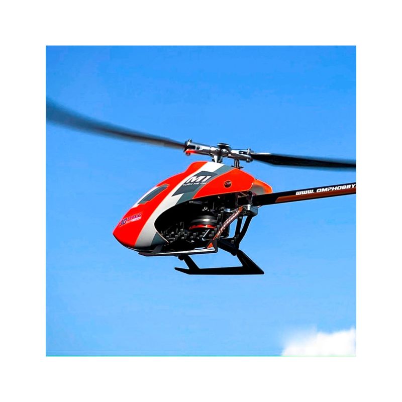 Hélicoptère OMPHobby Rouge M1 EVO RC BNF