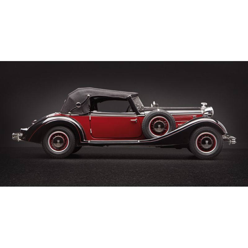 CMC Horch 853, 1937 rouge/noir | Ventedemodelisme.fr