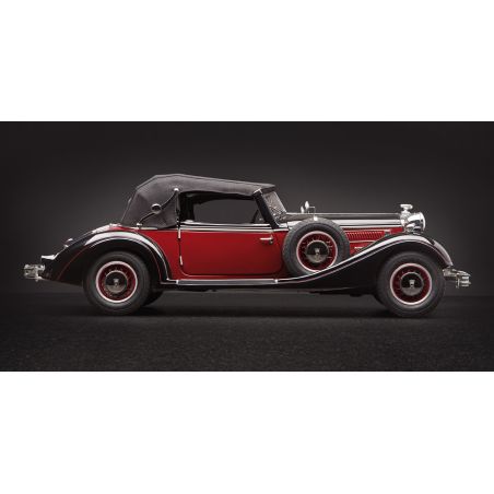 CMC Horch 853, 1937 rouge/noir | Ventedemodelisme.fr