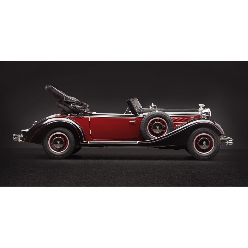 CMC Horch 853, 1937 rouge/noir | Ventedemodelisme.fr