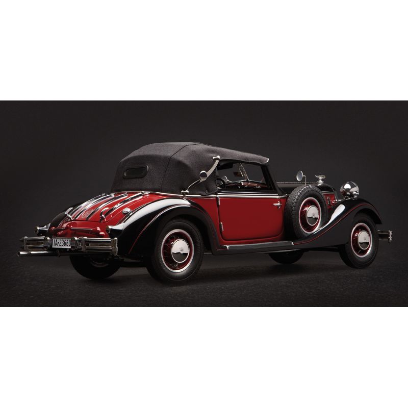 CMC Horch 853, 1937 rouge/noir | Ventedemodelisme.fr
