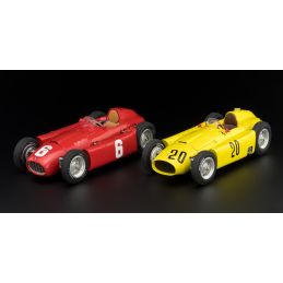 BUNDLE CMC Ferrari D50 (yellow) and CMC Lancia D50 (red) 2