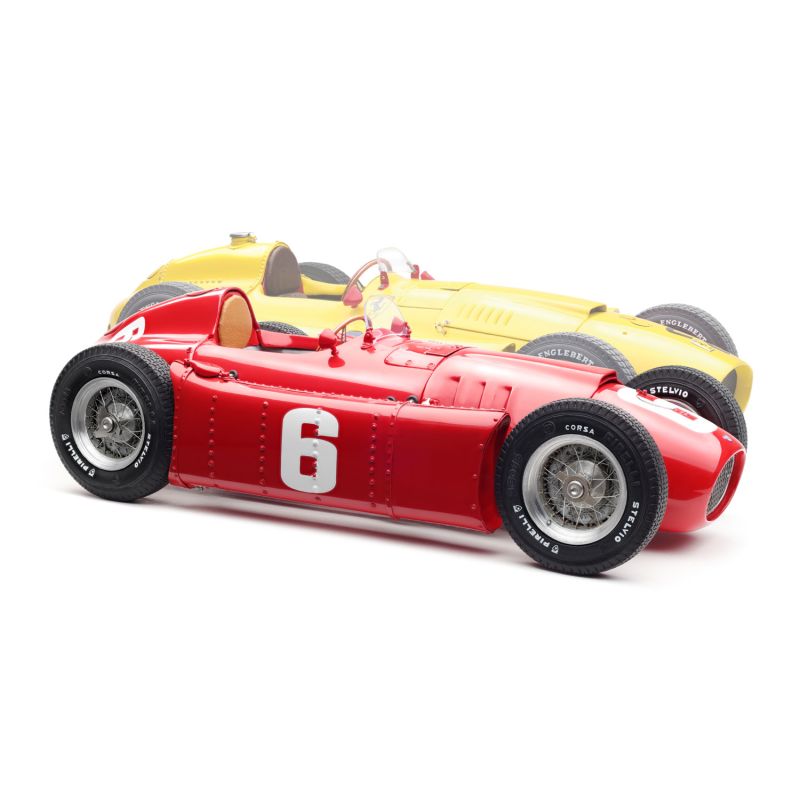 BUNDLE CMC Ferrari D50 (yellow) and CMC Lancia D50 (red)