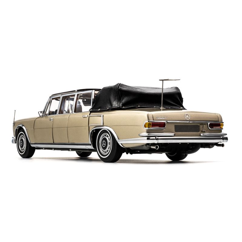 CMC Mercedes-Benz 600 Pullman Landaulet two-tone finish beige/brown, with functional softtop