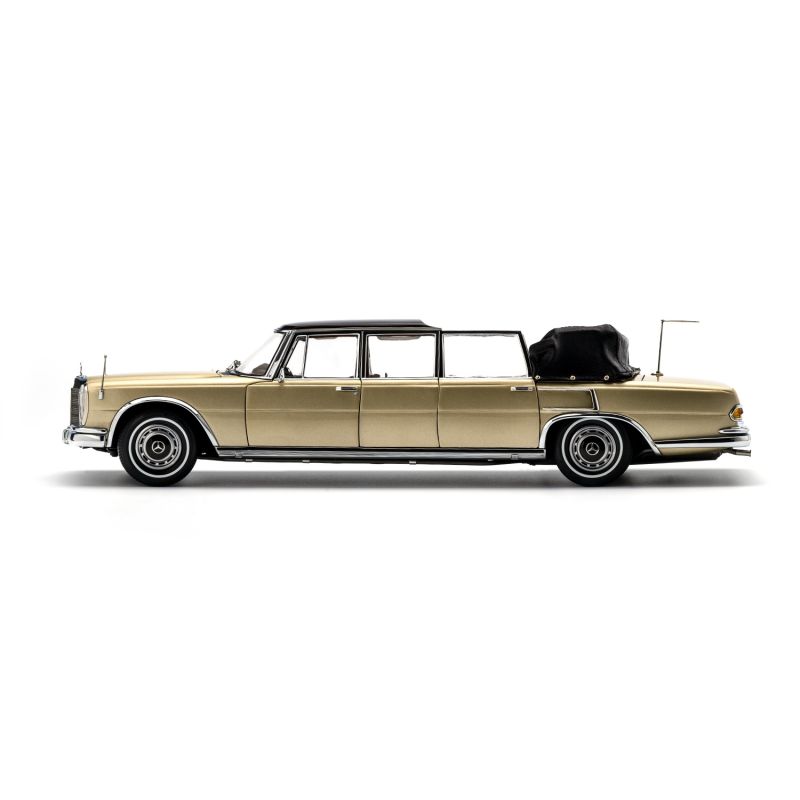 CMC Mercedes-Benz 600 Pullman Landaulet two-tone finish beige/brown, with functional softtop