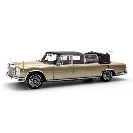 CMC Mercedes-Benz 600 Pullman Landaulet two-tone finish beige/brown, with functional softtop
