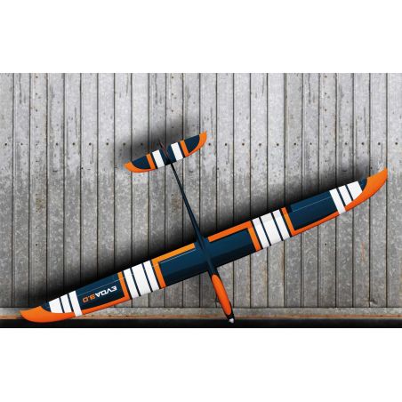 Robbe Modellsport EVOA 3.0 PNP FULL FIBRE GLASS « Electric » PLANEUR HAUTE PERFORMANCE AVEC AILE À 4 VOLETS