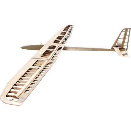 Robbe Modellsport Slider Q Modèle de planeur haute performance à 4 volets, kit en bois contreplaqué/balsa « Made in Austria »