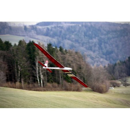 Robbe Modellsport Slider Q Modèle de planeur haute performance à 4 volets, kit en bois contreplaqué/balsa « Made in Austria »