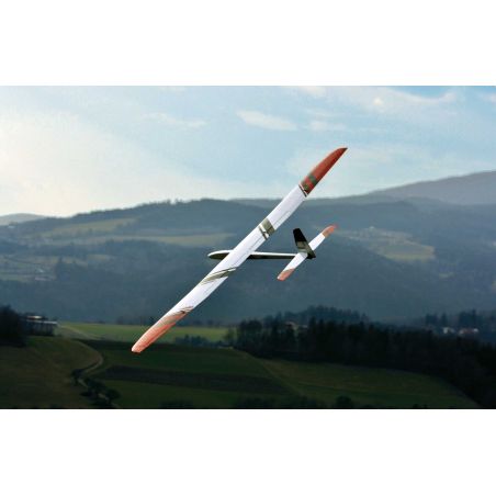 Robbe Modellsport Slider Q Modèle de planeur haute performance à 4 volets, kit en bois contreplaqué/balsa « Made in Austria »