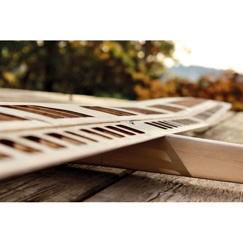Robbe Modellsport Slider Q Modèle de planeur haute performance à 4 volets, kit en bois contreplaqué/balsa « Made in Austria »