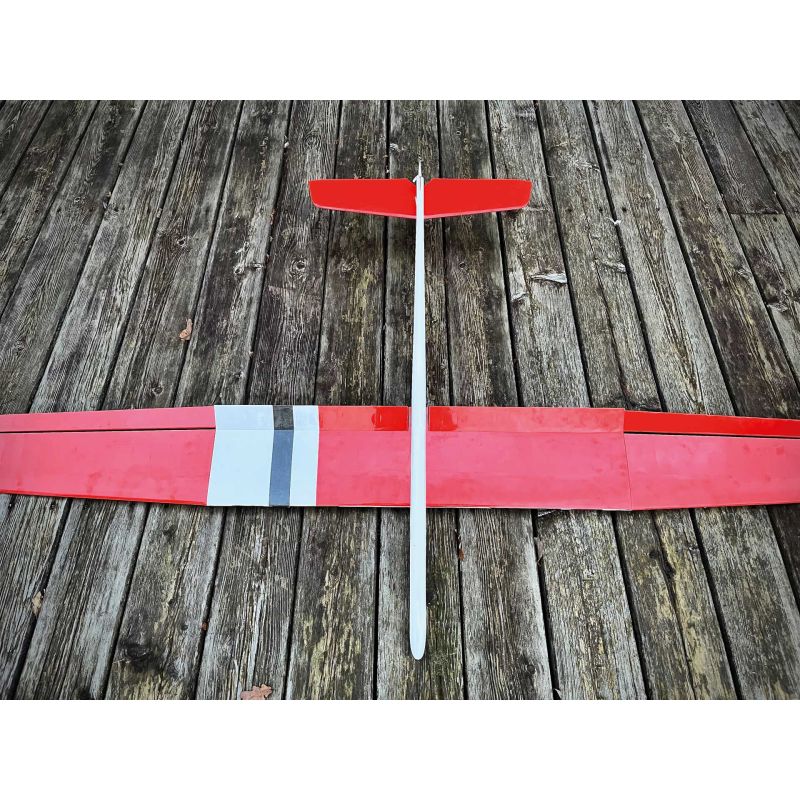 Robbe Modellsport Slider Q Modèle de planeur haute performance à 4 volets, kit en bois contreplaqué/balsa « Made in Austria »