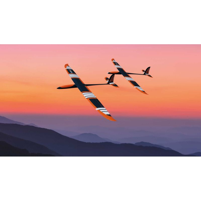 Robbe Modellsport EVOA 3.0 PNP FULL GRP « Glider » PLANEUR HAUTE PERFORMANCE AVEC AILE À 4 VOLETS