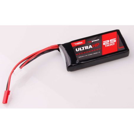 Robbe Modellsport RO-POWER ULTRA HP 1100MAH 7,4 VOLT 2S 25(50)C BATTERIE LIPO, PRISE BEC