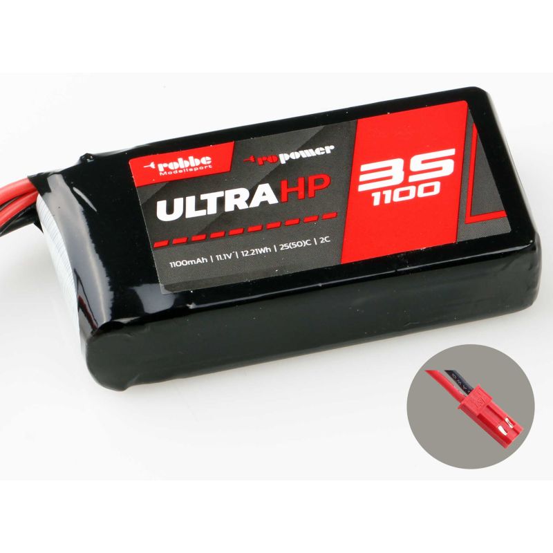 Robbe Modellsport RO-POWER ULTRA HP 1100MAH 11,1 VOLT 3S 25(50)C BATTERIE LIPO
