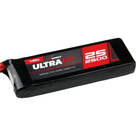 Robbe Modellsport RO-POWER ULTRA HP 2500MAH 7,4 VOLT 2S 25(50)C BATTERIE LIPO