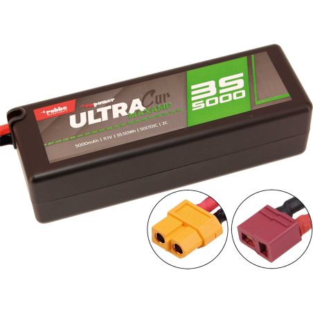 Robbe Modellsport RO-POWER ULTRA MAXAMP CAR 5000MAH 11,1 VOLT 3S 35(70)C LIPO BATTERIE PRISE T-(XT-60)
