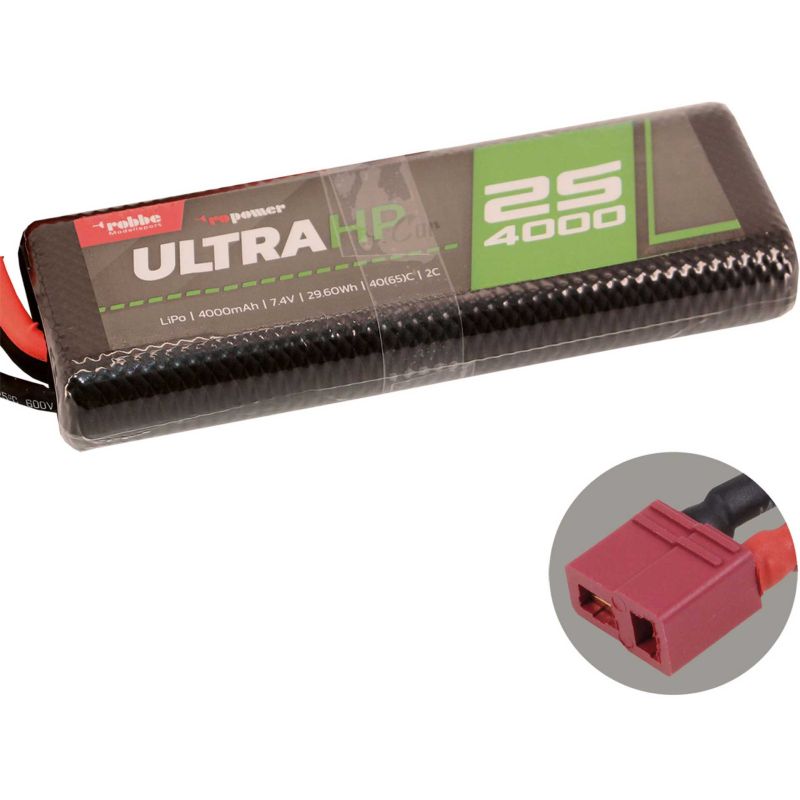 Robbe Modellsport RO-POWER ULTRA HP CAR 4000MAH 7,4 VOLT 2S 40(65)C LIPO BATTERIE