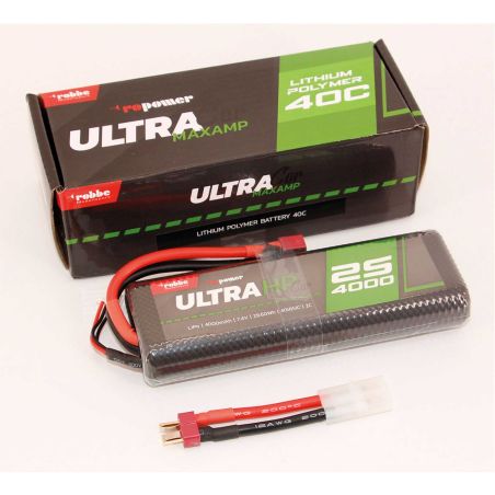 Robbe Modellsport RO-POWER ULTRA HP CAR 4000MAH 7,4 VOLT 2S 40(65)C LIPO BATTERIE