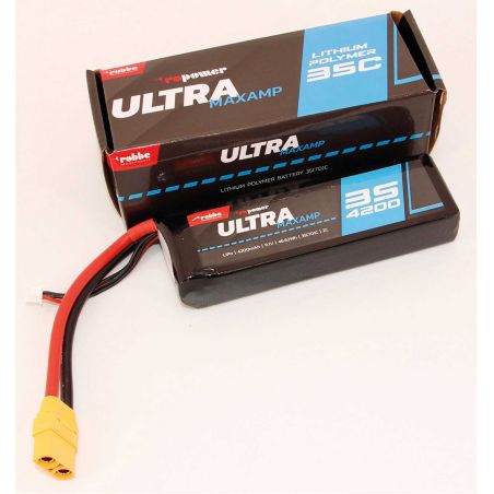 Robbe Modellsport RO-POWER ULTRA MAXAMP 4200MAH 11,1 VOLT 3S 35(70)C LIPO BATTERIE Xt-90