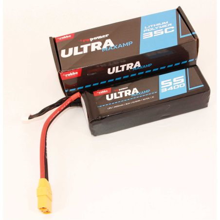 Robbe Modellsport RO-POWER ULTRA MAXAMP 3400MAH 18,5 VOLT 5S 35(70)C BATTERIE LIPO