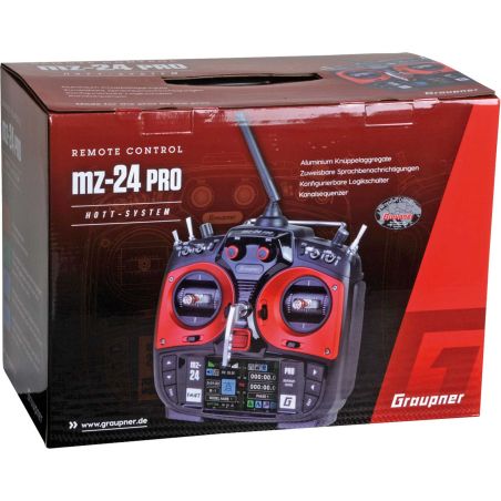 GRAUPNER MZ-24 PRO HOTT émetteur simple télécommande 2,4Ghz