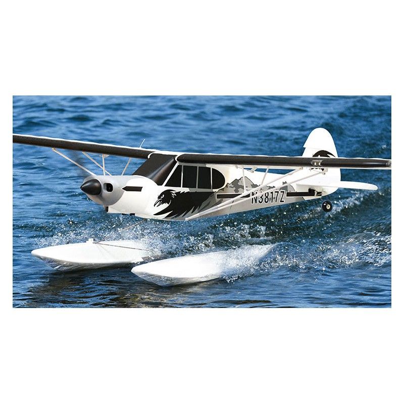 1/8 Plane 1700mm PA-18 Super Cub PNP kit with Float & reflex system